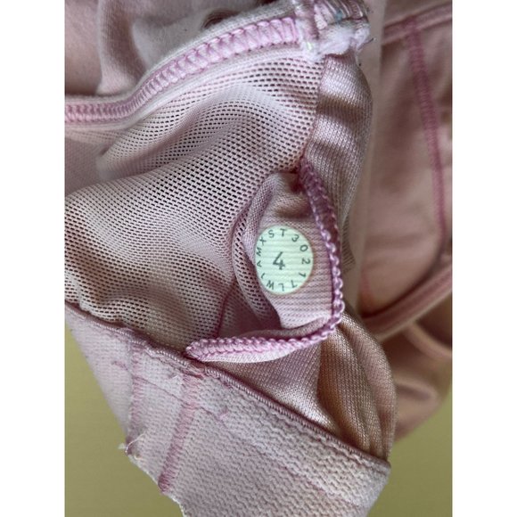 Lululemon Athletica W1AMXS Power Pose Light Pink Tank Top Women's Size 4 READ - Picture 4 of 4